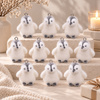Zestaw 10 sztuk dekoracji Pingwiny SHP    PENGUIN