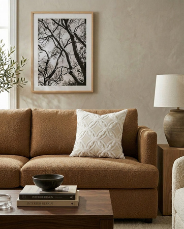 Poduszka dekoracyjna SHP BOHO 45x45       beżowa