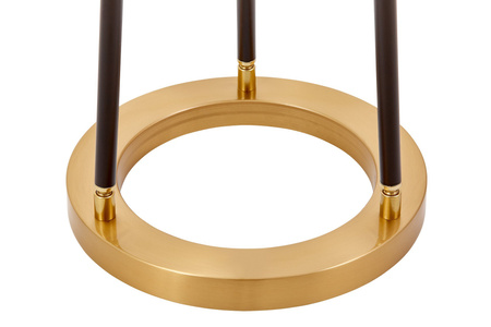 LAMPA STOJĄCA PODŁOGOWA CZARNO-ZŁOTA BELFORTE