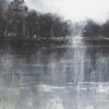 Obraz w ramie „Adrift” – niebieski, 120 × 3,5 × 90 cm