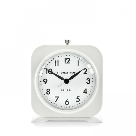 Finch Alarm Clock Snowberry White 5in
