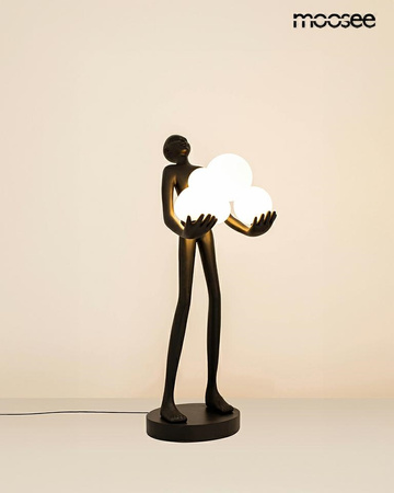 MOOSEE lampa stołowa HUMAN PREMIUM        czarna