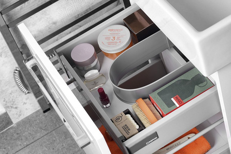 NATY szafka umywalkowa 46,5x50x40cm, biała