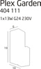 Plex Garden 404111 lampa zewnętrzna