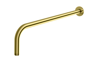 AXEL Gold Ramię ścienne do deszczownicy okrągłe - 44 cm