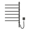 Elektryczny Grzejnik Łazienkowy CZARNY ARABESQUE Sensor 480х800