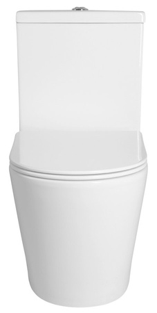 PACO RIMLESS kompakt WC, odpływ pionowy/poziomy, biały