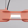 Lampa wisząca CHAIN 158 brzoskwiniowa LED 4000K