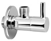 Zawór narożny 1/2"x3/8", okrągły, chrom
