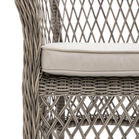 Menton 4 Seater Round Dining Set