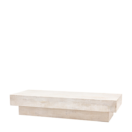 Iowa Coffee Table Whitewash 1500x600x300mm