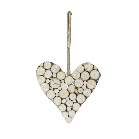 Waterford Wood Slice Heart 250x20x265mm