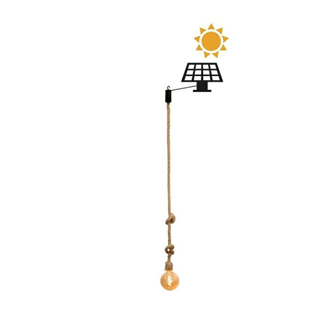 NEW GARDEN lampa wisząca SIMONA 180 HANG SOLAR & BATTERY