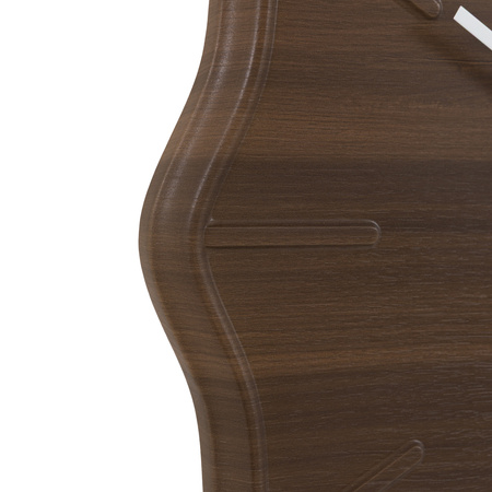 Harley Wall Clock Dark Cedar 71cm