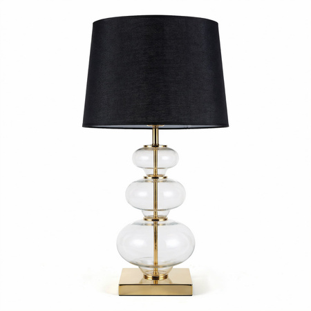 LAMPA NOCNA CZARNO-ZŁOTA BRISTON