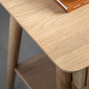 Hatfield 1 Drawer Bedside Natural 450x400x500mm