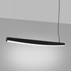 Lampa wisząca JORUN 120 czarna LED 4000K