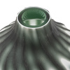 Morella Swirl Hand Carved Glass Vase Sage 300mm