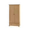 Szafa Malvern – szuflady: 1, naturalna, 98 × 58 × 187,5 cm