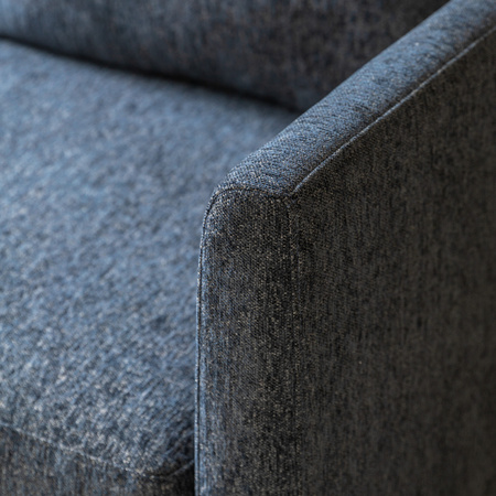 Gateford Sofa 2 Seater Charcoal 1370x840x840mm