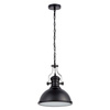 LAMPA WISZĄCA INDUSTRIALNA CZARNA DUŻA ELIGIO W3
