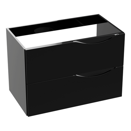 Szafka wisząca Kolorado Black Glossy 800