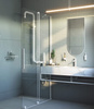 Ścianka prysznicowa walk-in 100 cm - przesuwna