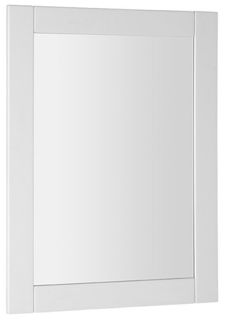 FAVOLO lustro w ramie 70x90cm, biały mat
