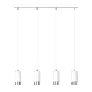 FUMIKO 4 WH/CHROME