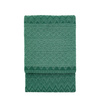Nalu Knitted Herringbone Throw Green 1300x1700mm