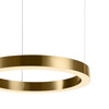 Lampa wisząca CIRCLE 60 cm - LED, ring mosiądz szczotkowany