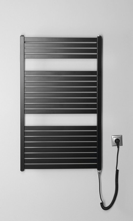 TONDI-E grzejnik elektryczny 600x970 mm, 400 W, czarny mat