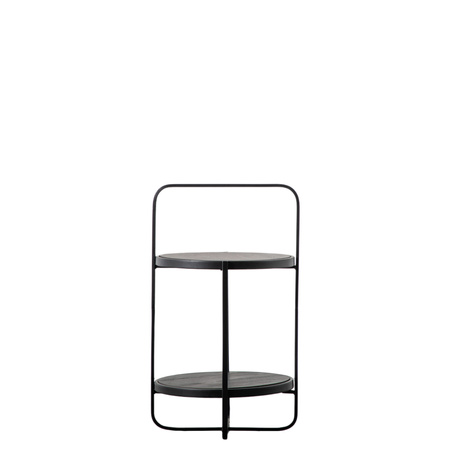 Stolik Dunley, czarny, 425 x 425 x 720 mm