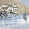 Blue Bay View Framed Canvas 1300x35x500mm