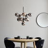 Oscar 11 Pendant Light Black Chrome