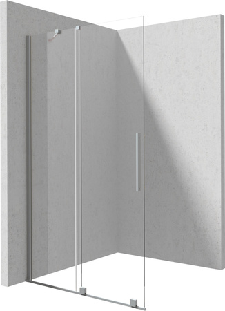 Ścianka prysznicowa walk-in 140 cm - przesuwna