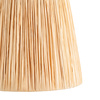 Raffia Tapered Shade Natural 200x165x300mm