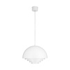 Lampa wisząca DIVERSO 35 cm - nowoczesna, biała matowa