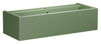 KANAAL umywalka ceramiczna 100x40cm, verde mat