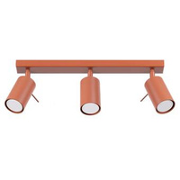 Plafon RING 3L ochra czerwona