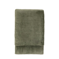Simply Green Recycled Throw Olive 2000x2200mm