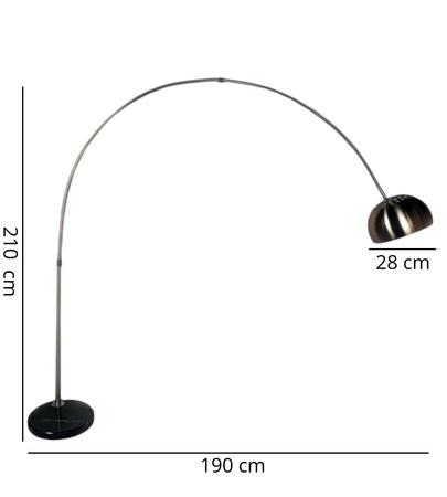 LAMPA STOJĄCA PODŁOGOWA AZURRO B1