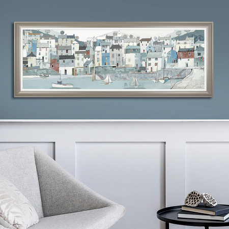 Shoreline Framed Canvas 1380x35x520mm