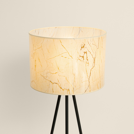 Lampa podłogowa NEVIA beżowy marmur