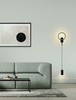 MOOSEE lampa ścienna COMO czarna