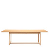 Craft Ext Dining Table Natural 2000/2500x950x750mm