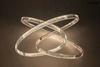 MOOSEE lampa wisząca WAVE 130 chrom