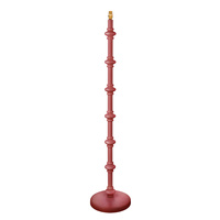Carnaby Floor Lamp Base Satin Pink Clay