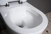 LUNA WC wiszące, Vortex Rimless, 35,5x49cm, biały
