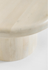 Stolik kawowy BIZZOTTO LOPEZ Ø75 naturalny – drewno mango, nowoczesny design